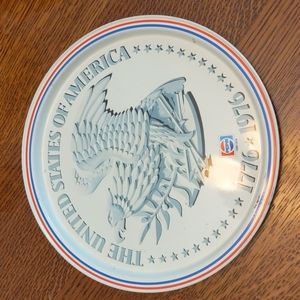 Bicentennial Aluminum Plate